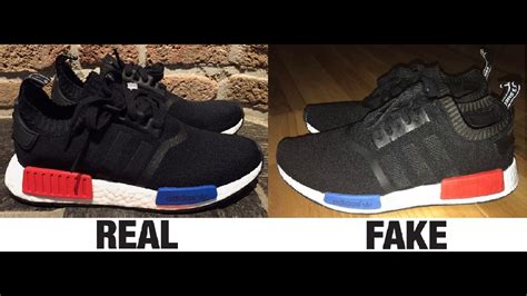 adidas nmd r1 fake vs real box|how to identify nmd shoes.